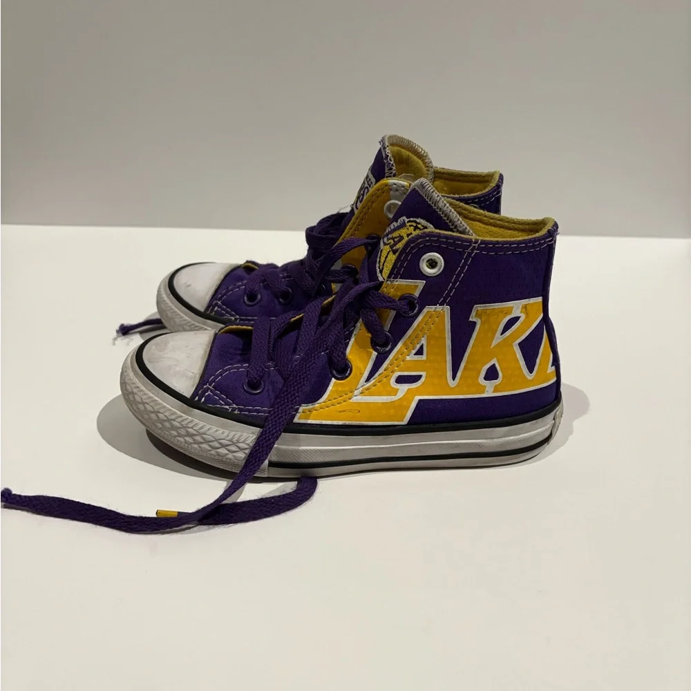 Converse Chuck Taylor All-Star 70’s Hi LA Lakers 659415C GS size 11 RARE, NBA